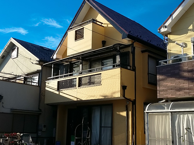 屋根塗装工事の完了・お引き渡し